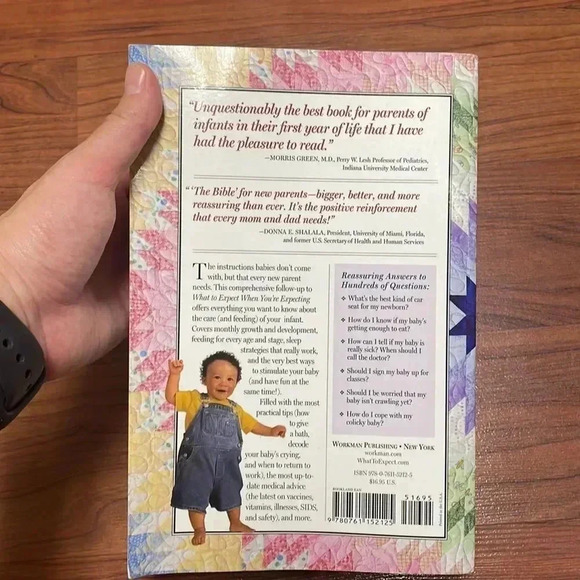 What to Expect the First Year Parenting Book - Picture 2 of 2